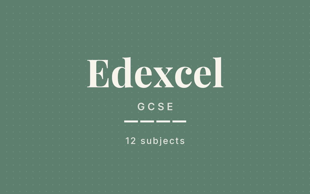 Edexcel GCSE