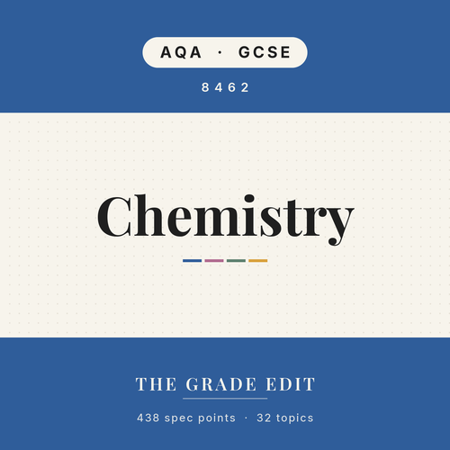 AQA GCSE Chemistry revision tracker