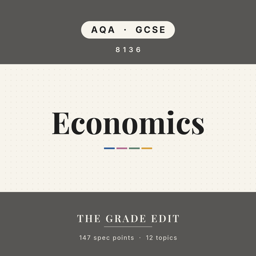 AQA GCSE Economics revision tracker