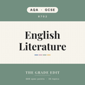 AQA GCSE English Literature revision tracker