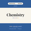 EDEXCEL IGCSE Chemistry revision tracker