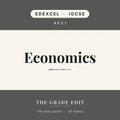 EDEXCEL IGCSE Economics revision tracker