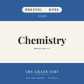 EDEXCEL GCSE Chemistry revision tracker