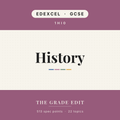 EDEXCEL GCSE History revision tracker