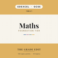 EDEXCEL GCSE Maths Foundation revision tracker