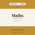 EDEXCEL GCSE Maths Higher revision tracker