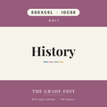 EDEXCEL IGCSE History revision tracker
