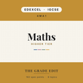 EDEXCEL IGCSE Maths Higher revision tracker