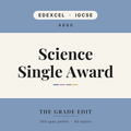 EDEXCEL IGCSE Science Single Award revision tracker